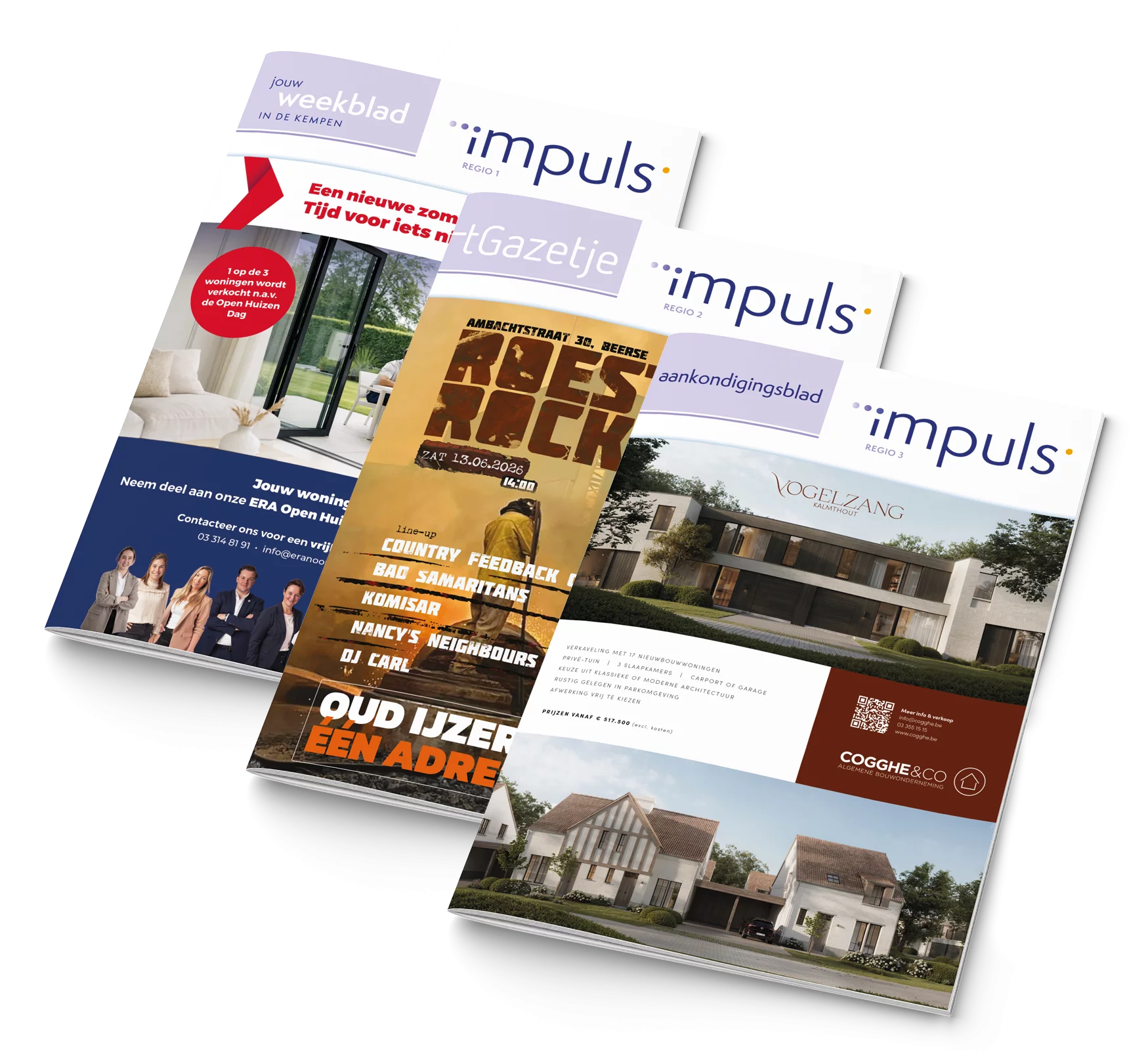 3 magazines van impuls
