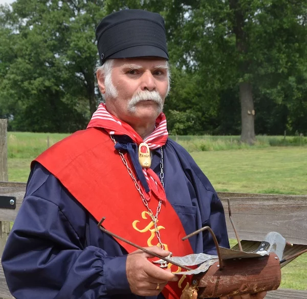 Marcel Wouters - koning Sint Jorisgilde Castelré