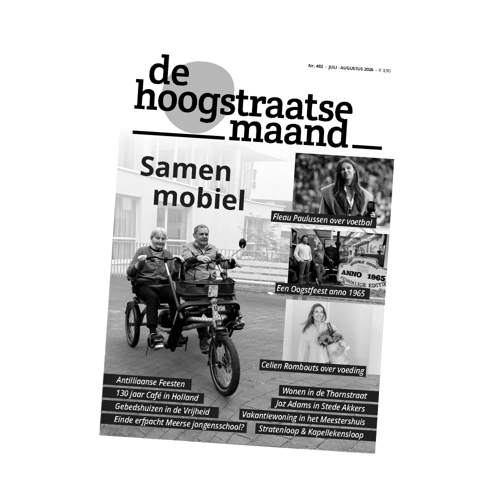 Het zomernummer juli-augustus van De Hoogstraatse Maand