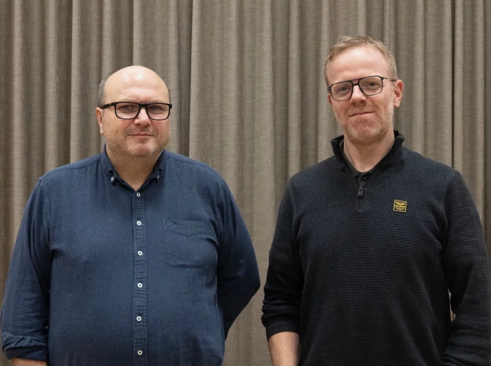 Stef Sysmans en Toon Verboven, bestuursleden van BB Noorderkempen