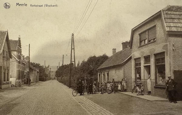 Afbeelding: Kerkstraat in Meerle