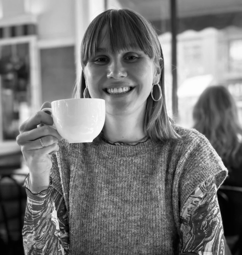 Afbeelding: Vera Van Alphen als vrijwilliger naar Sierra Leone